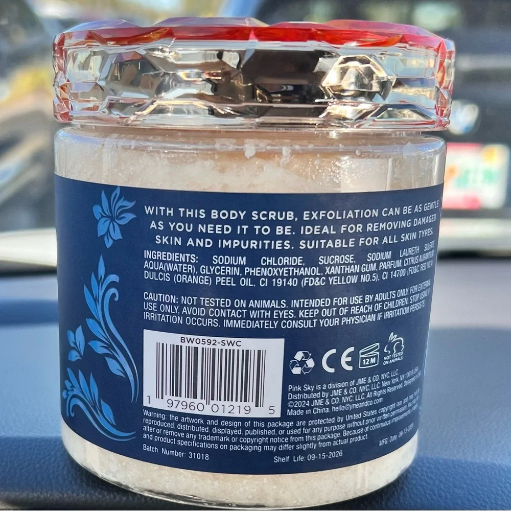 Sweet Whipped Cream With Shea Butter Exfoliating Body Scrub